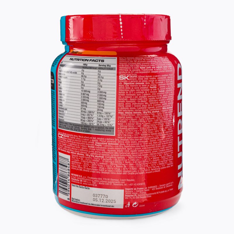 Kreatin Nutrend Creaport 600 g narancssárga VS-012-600-PO 2