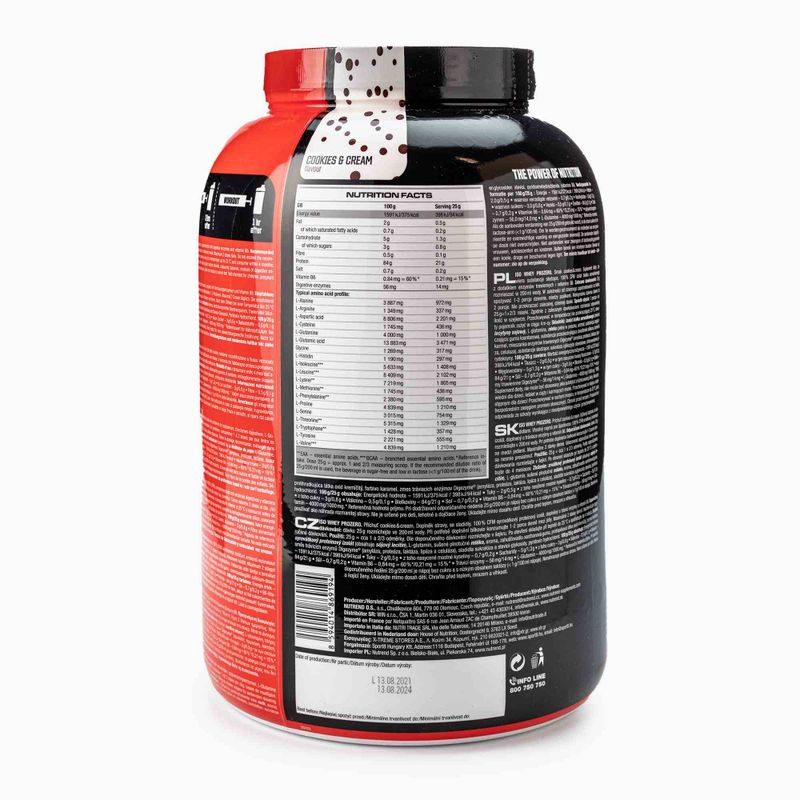 Tejsavó Nutrend Iso Prozero krémtorta VS-102-500-CC 3