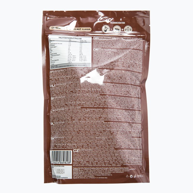 Protein shake Nutrend Delicious Vegan Protein 450g csokoládé-mogyoró VS-105-450-ČLO 2