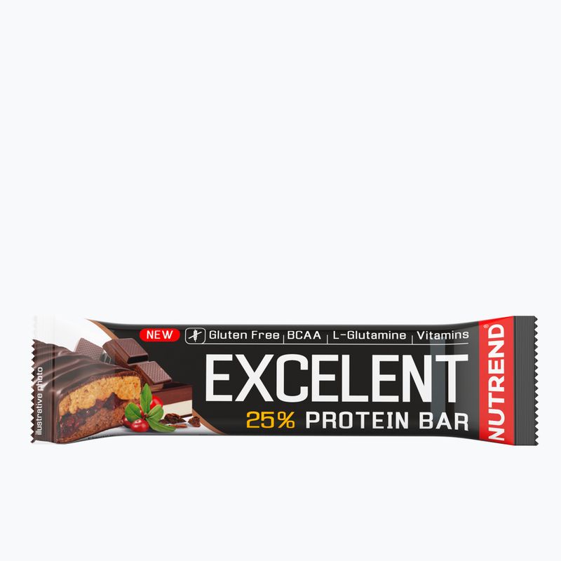 Nutrend Excelent Protein szelet 85g csokoládé-nugát VM-013-85-ČNB