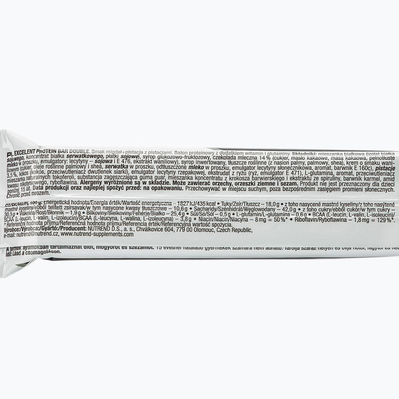 Nutrend Excelent Protein Bar 85g mandula-pisztácia VM-013-85-MPP 2