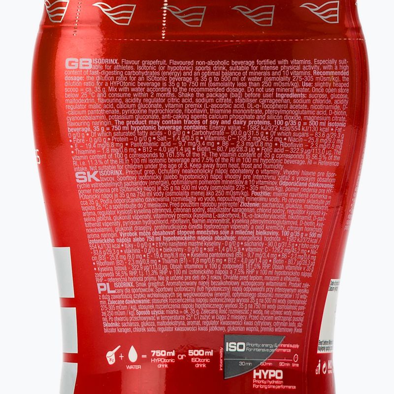 Nutrend Isodrinx izotóniás ital 420g grapefruit VS-014-420-G 2