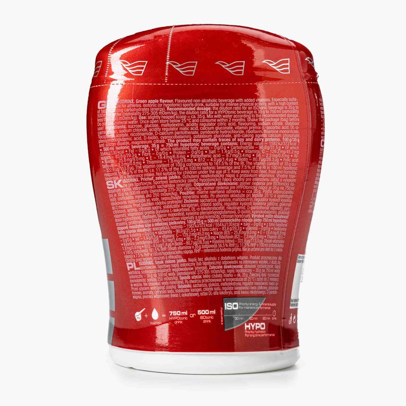 Nutrend izotóniás ital Isodrinx 420g zöld alma VS-014-420-ZJ 2