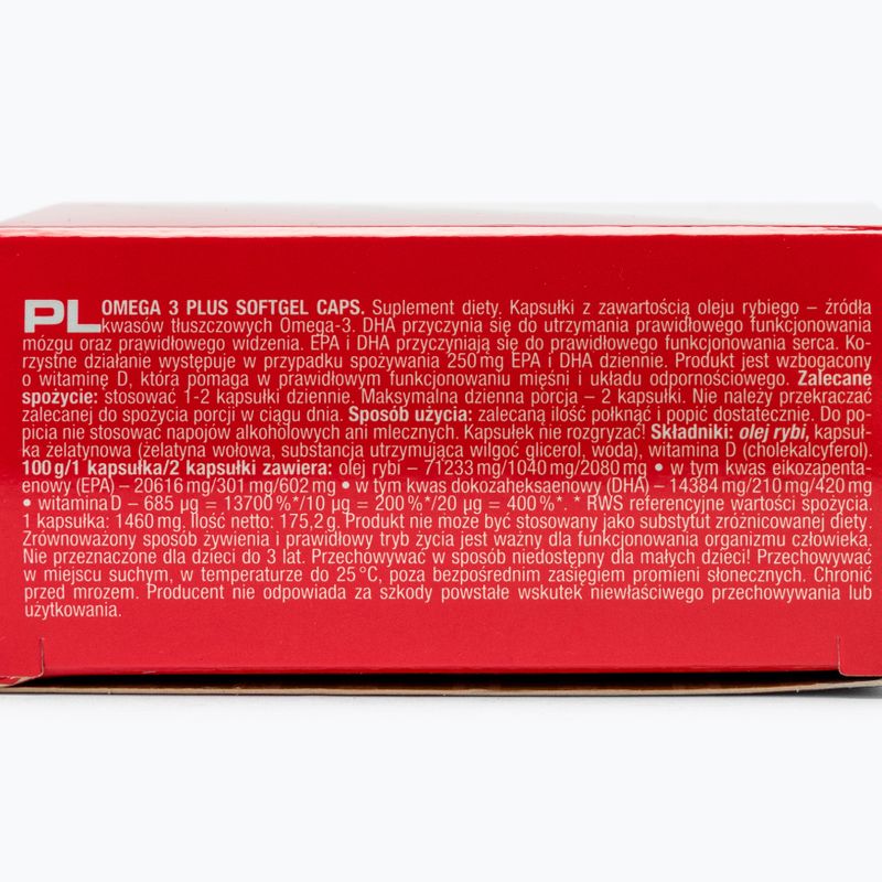 Omega 3 Plus Softgel Nutrend zsírsavak 120 kapszula VR-068-120-XX 2