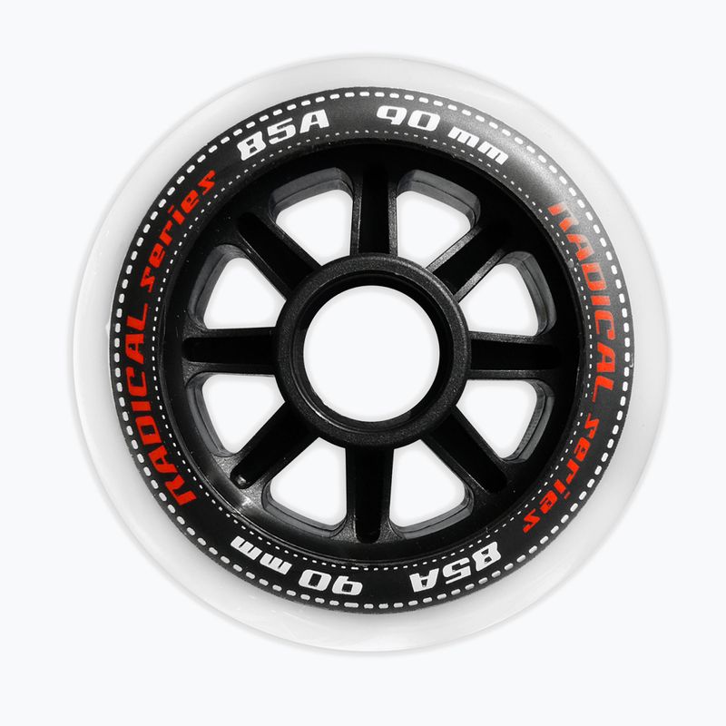 Tempish Radical 90 mm/85A görkorcsolya kerekek 4 db fehér.