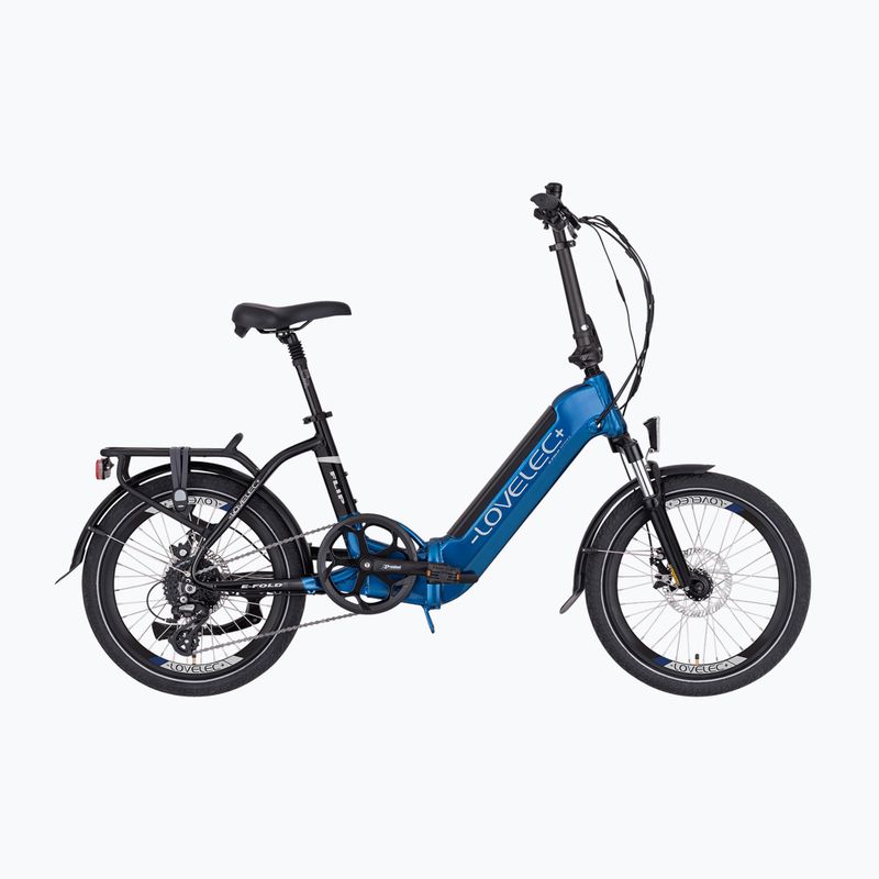 LOVELEC Flip 36V 15Ah 540Wh kék összecsukható elektromos kerékpár