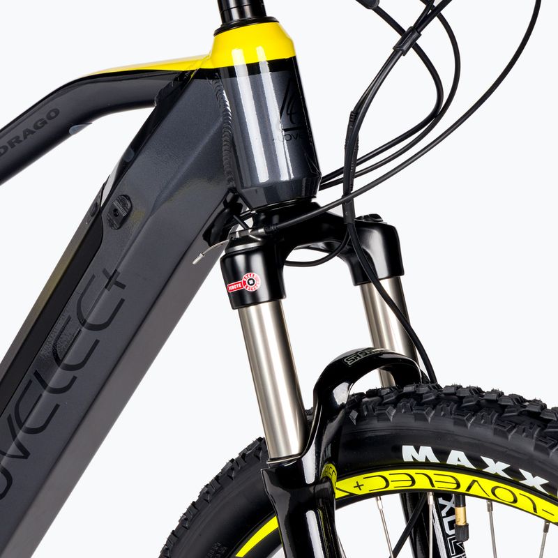 Lovelec Drago 20Ah elektromos kerékpár szürke-sárga B400252 6