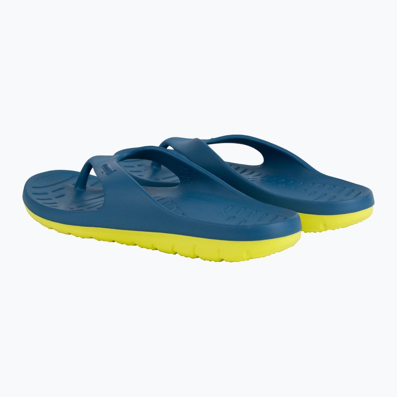 Férfi Coqui Zucco niagara kék/citrus flip flopok 9