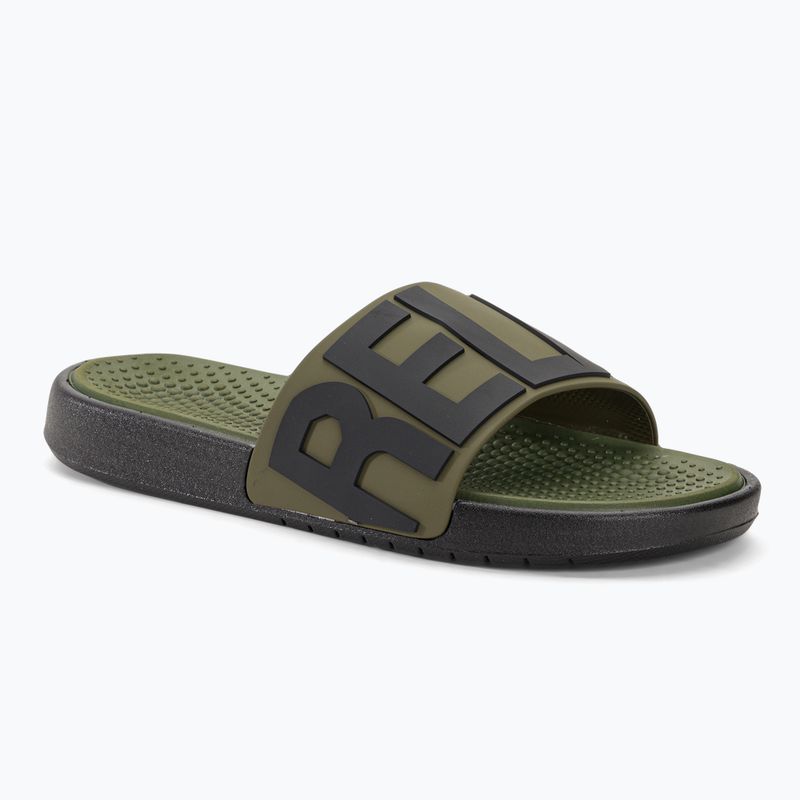 Férfi Coqui Speedy hadsereg zöld relax flip-flopok