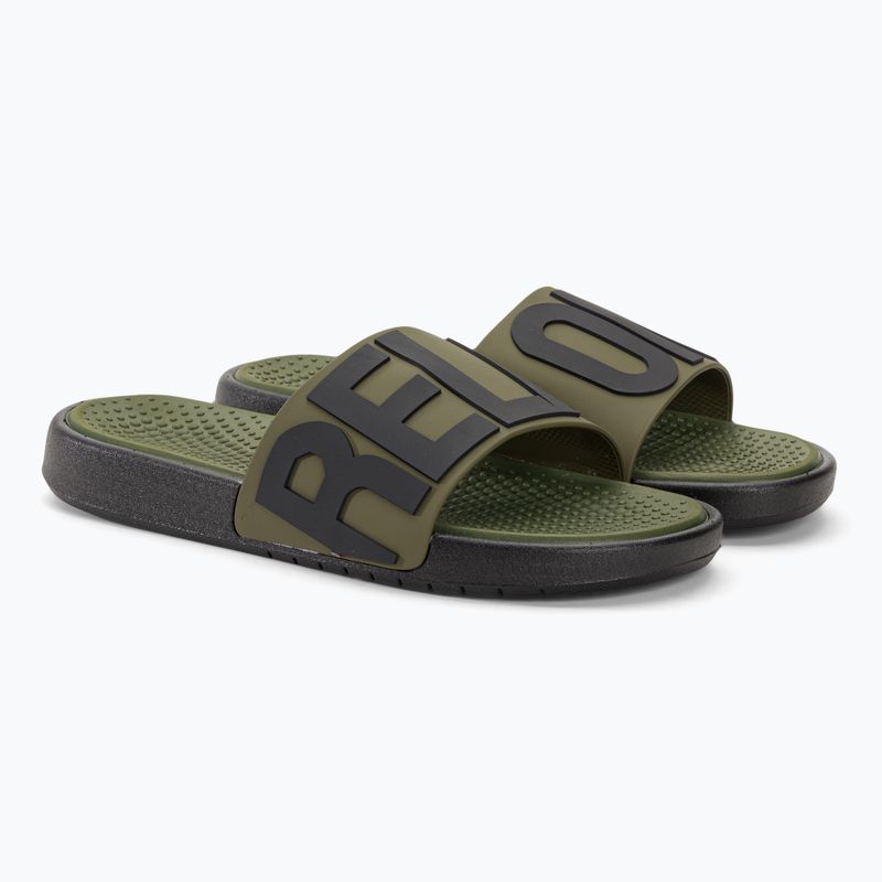 Férfi Coqui Speedy hadsereg zöld relax flip-flopok 4