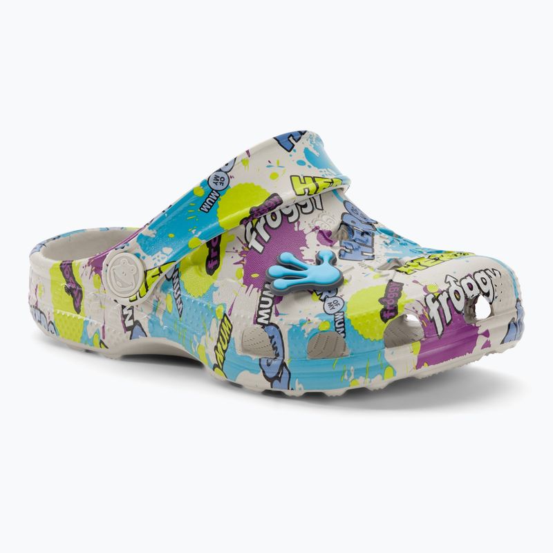 Coqui Little Frog kőhős splash/amulett gyerek szandál