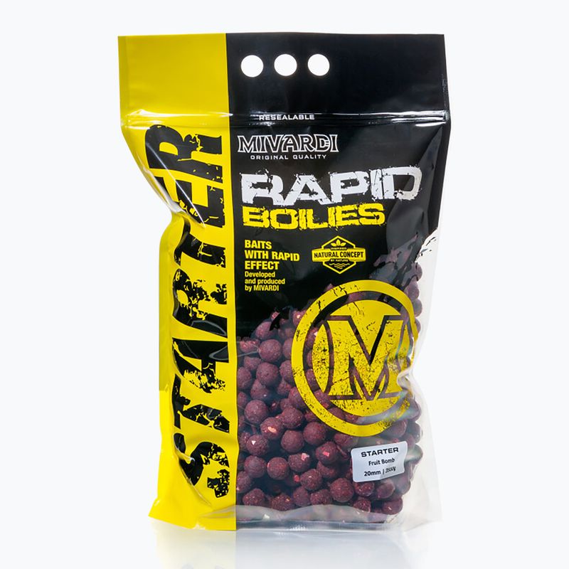 MIVARDI Rapid Boilies Starter Fruit Bomb 3,5 kg fehérjegolyó