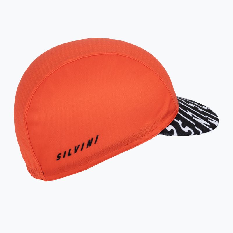 SILVINI Amaro Amaro narancs/fekete sisak alatti kerékpáros sapka 3120-UA1637/21080/UNI 2