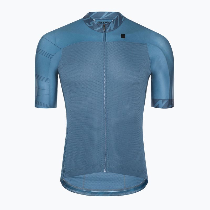 Férfi SILVINI Stelvio kerékpáros mez kék 3120-MD1604/30322