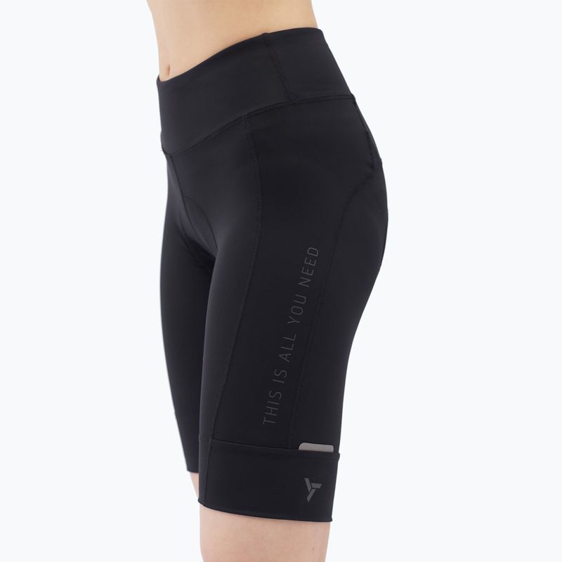 Női kerékpáros nadrág SILVINI Fortora black