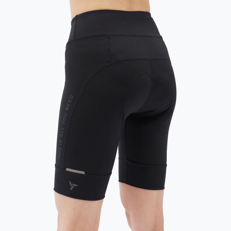 Női kerékpáros nadrág SILVINI Fortora black 2