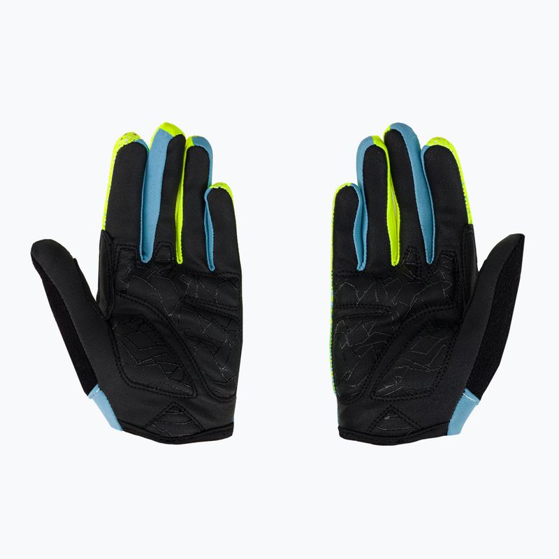 SILVINI gyermek kerékpáros kesztyű Calvi kék/sárga 3123-CA2270/30711 2