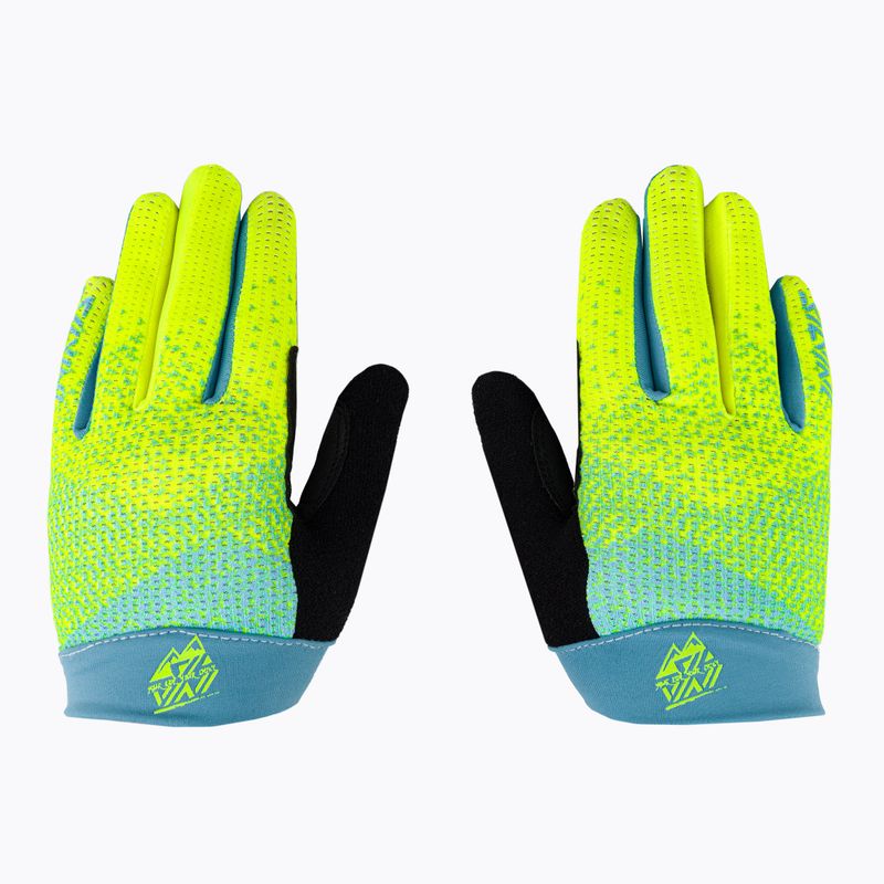 SILVINI gyermek kerékpáros kesztyű Calvi kék/sárga 3123-CA2270/30711 3