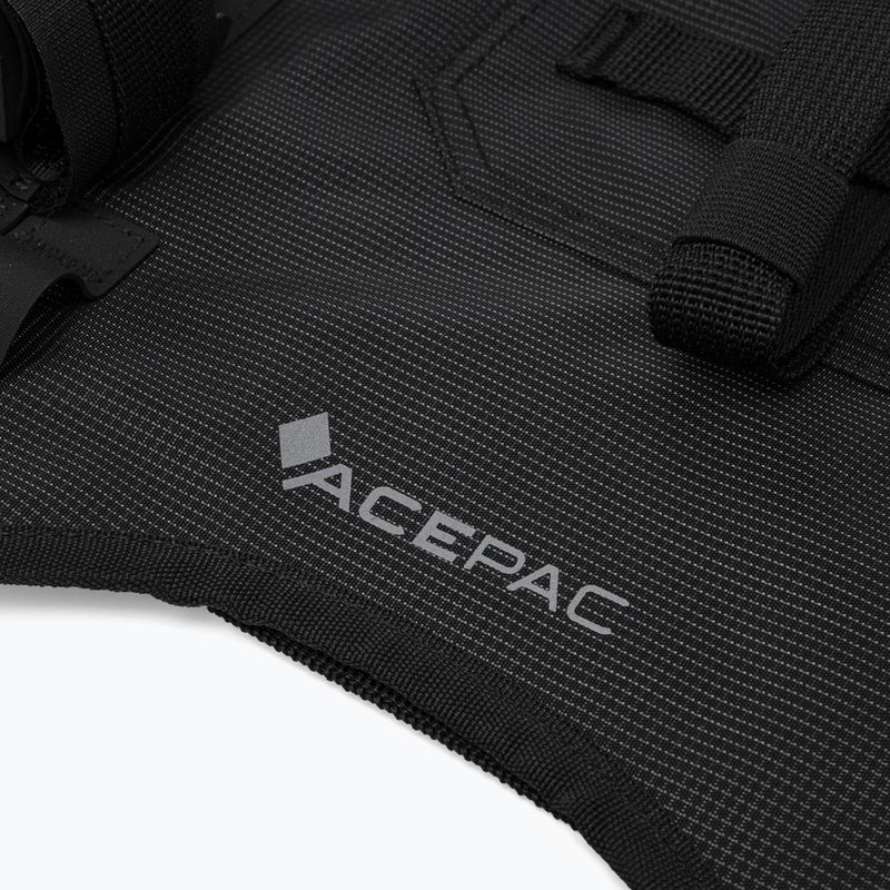 Kormányheveder kerékpártáskához Acepac fekete 139007 3