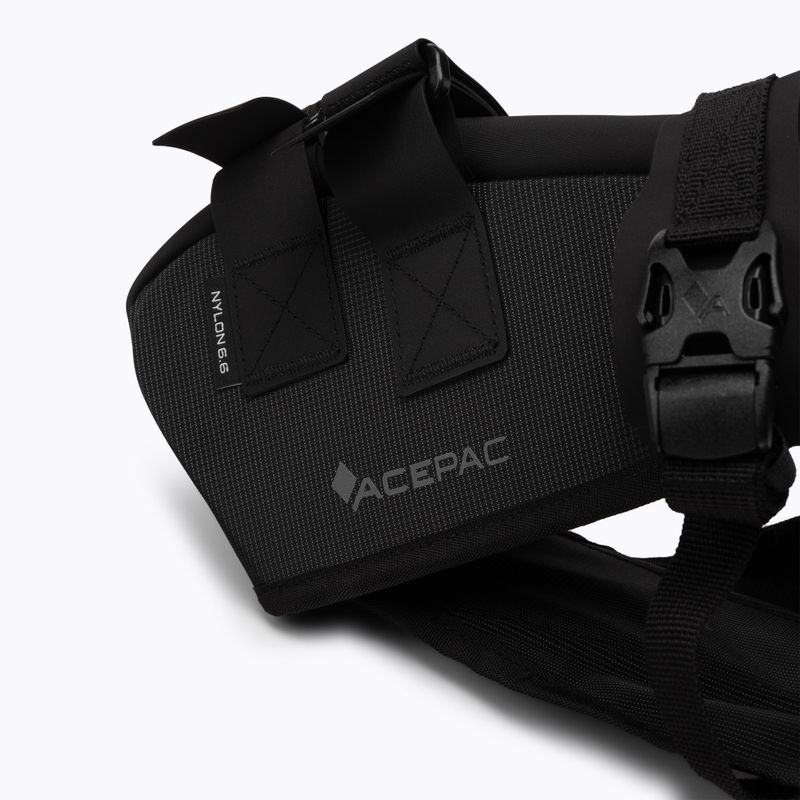 Acepac fekete 143004 nyereg alatti heveder kerékpártáskához Acepac fekete 143004 5