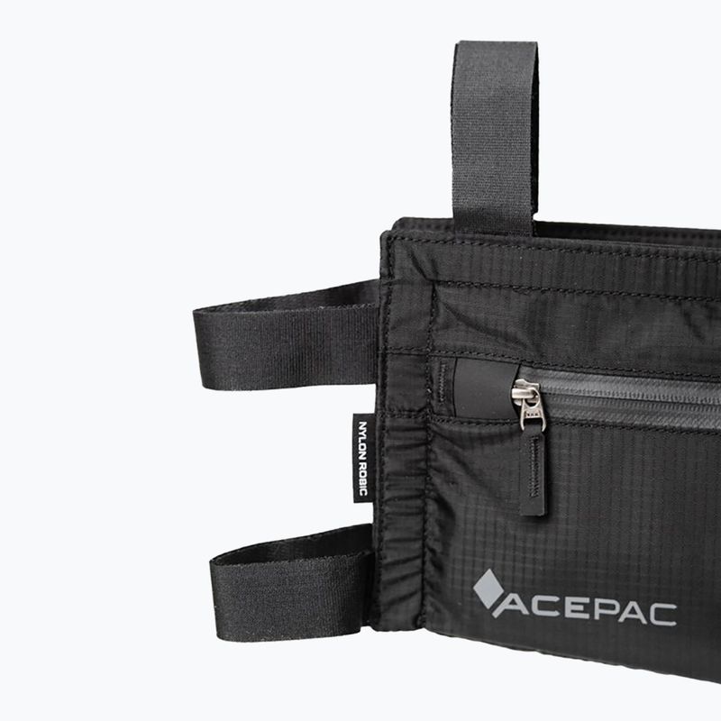 Kerékpáros táska vázra Acepac Zip Frame Bag M MKIII 3,5 l black 6