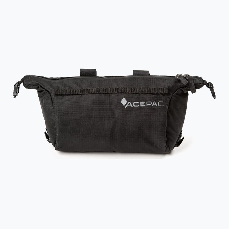 Kerékpáros táska kormányra Acepac Barrel MKIII 2 l black 2