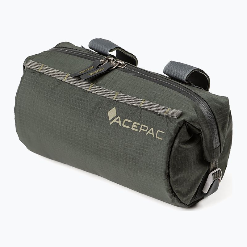 Kerékpáros táska kormányra Acepac Barrel MKIII 2 l grey