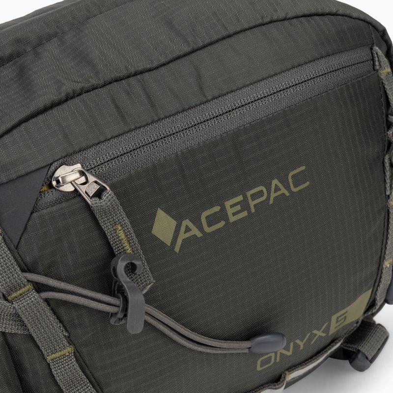 Kerékpáros övtáska Acepac Onyx 5 MKIII 5 l black 5