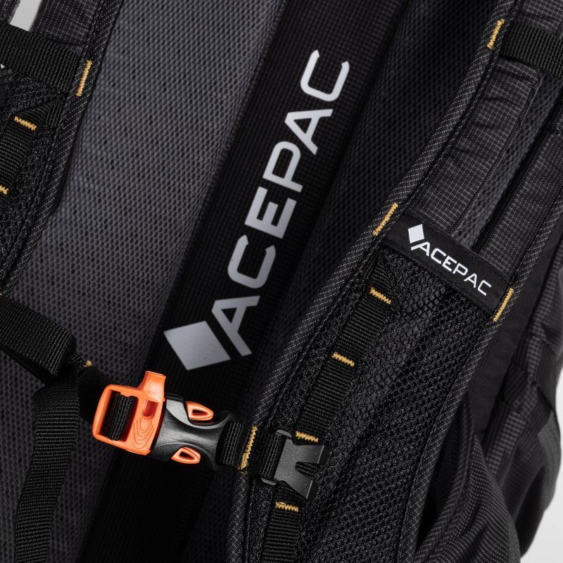 Kerékpáros hátizsák Acepac Flite 20 szürke 206723 5