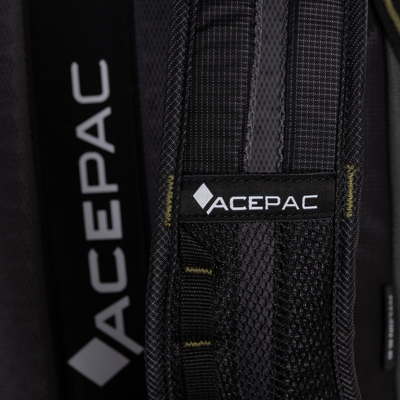 Kerékpáros hátizsák Acepac Zam 15 EXP szürke 207621 6