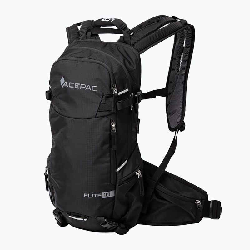 Kerékpáros hátizsák Acepac Flite 10 MKIII 10 l black