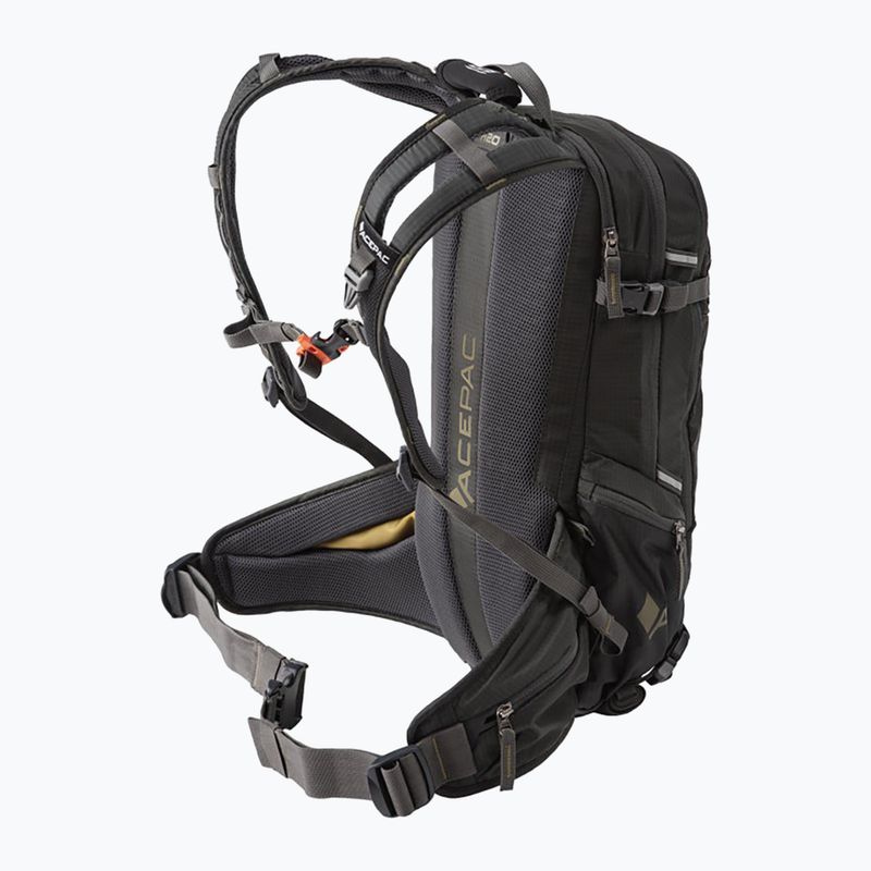 Kerékpáros hátizsák Acepac Flite 10 MKIII 10 l grey 2