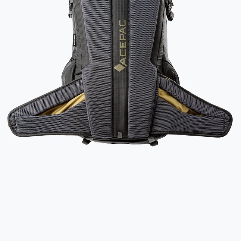 Kerékpáros hátizsák Acepac Flite 10 MKIII 10 l grey 3