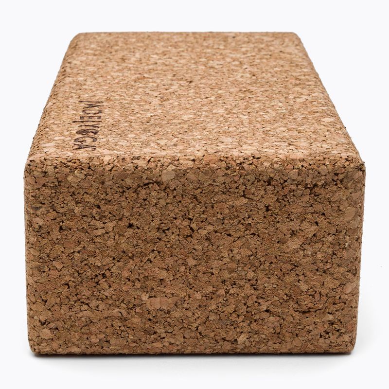 JadeYoga Cork Block Small világosbarna CYBS 2