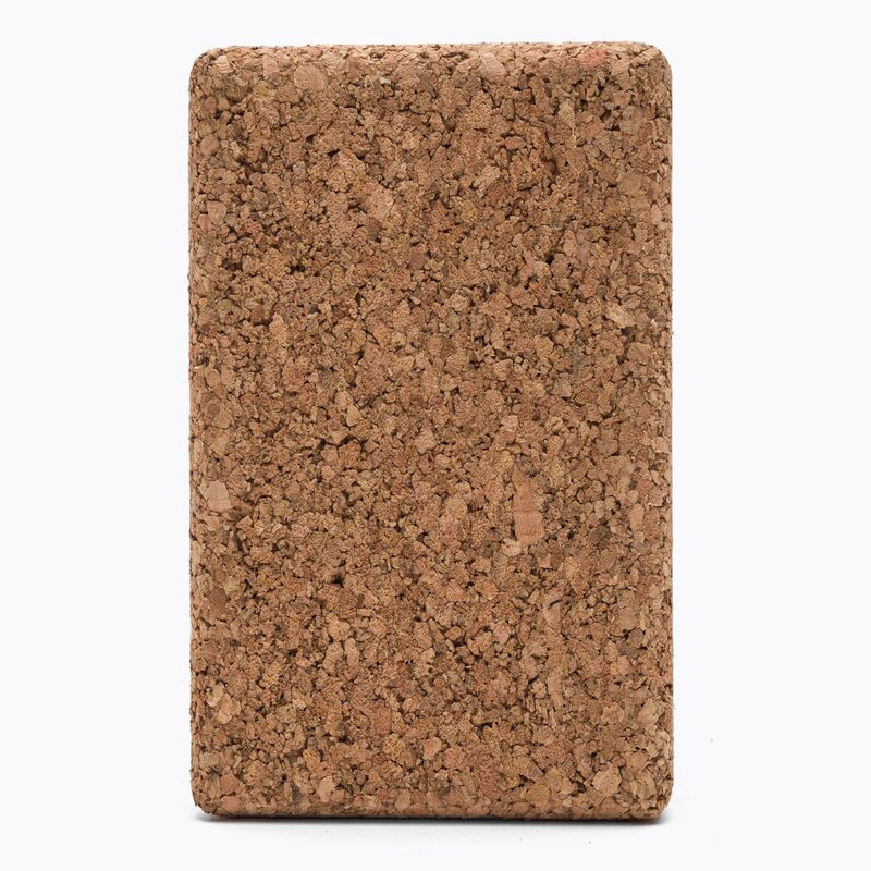 JadeYoga Cork Block Small világosbarna CYBS 4