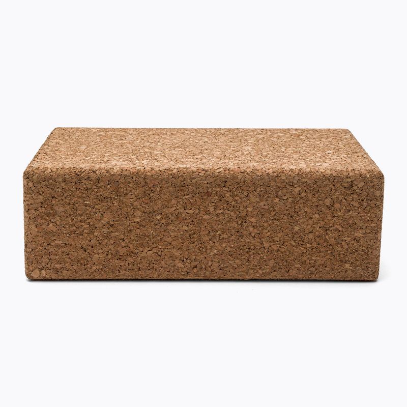 JadeYoga Cork Block Small világosbarna CYBS 5
