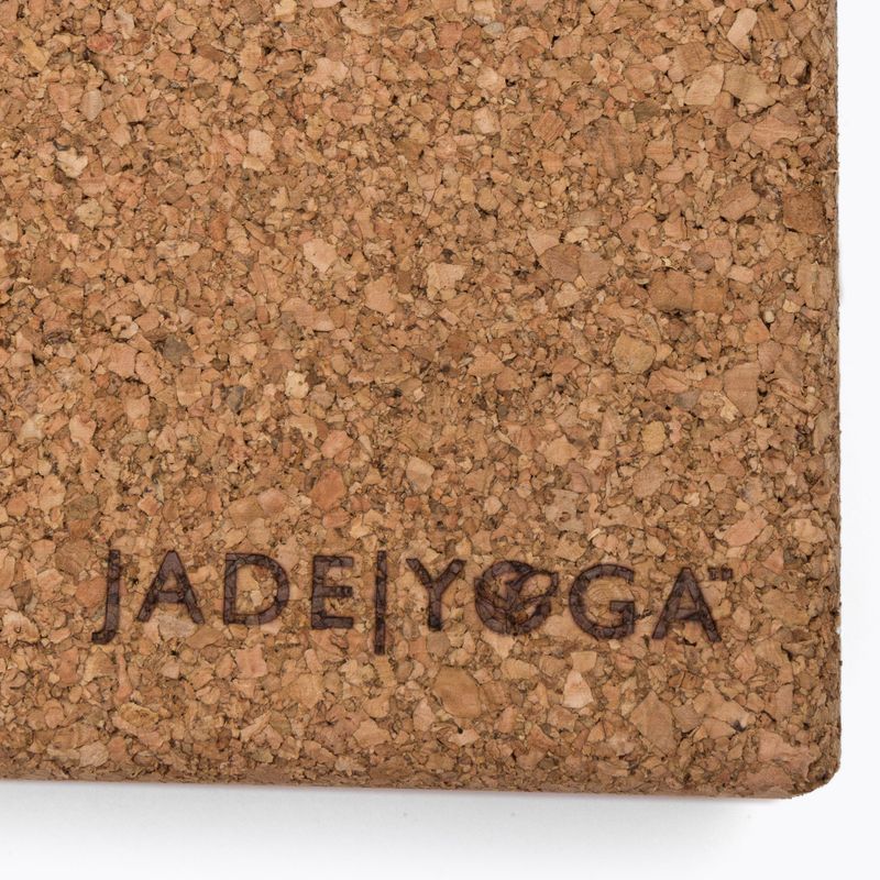JadeYoga Cork Block Small világosbarna CYBS 6