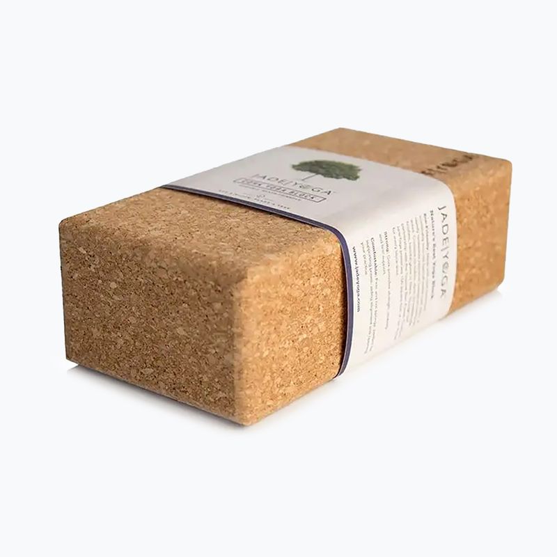 Jóga tégla JadeYoga Cork Block Large cork 2