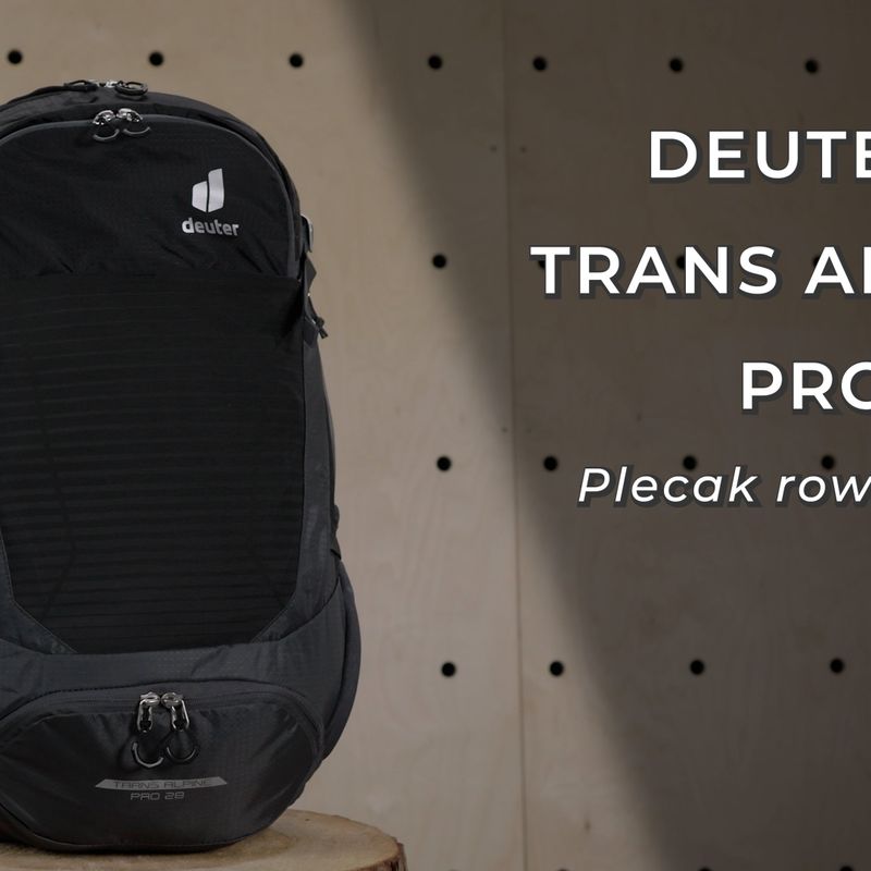 Kerékpáros hátizsák Deuter Trans Alpine Pro fekete 3201121 7