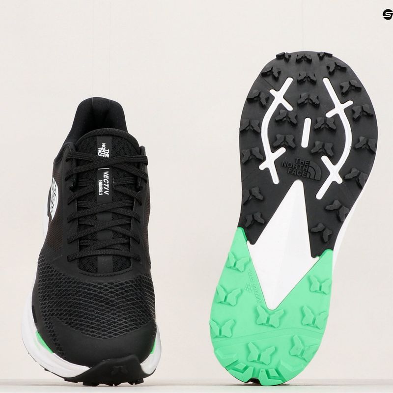 Férfi futócipő The North Face Vectiv Enduris 3 fekete/klorofill zöld 19