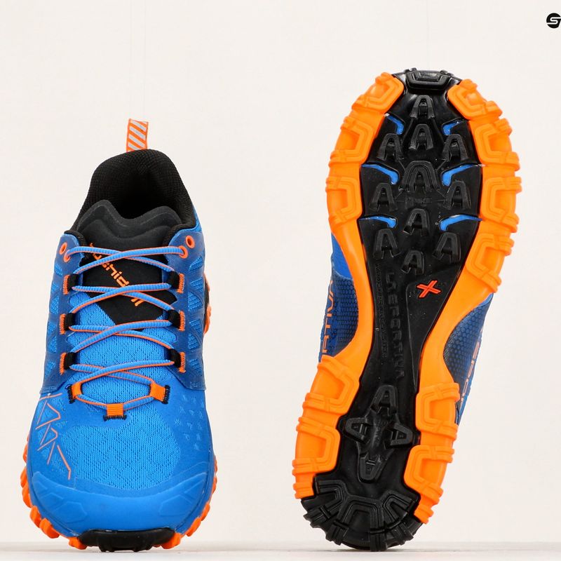 La Sportiva Bushido II GTX elektromos kék/tigris férfi futócipő 19