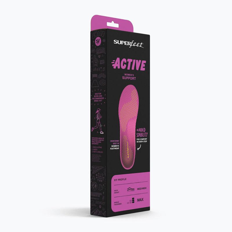 Talpbetétek Superfeet Active Women's Support plum 8