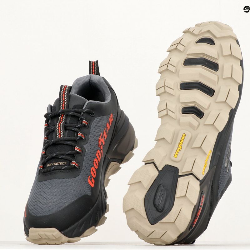 Skechers Max Protect Fast Track fekete/multi férfi cipő 18