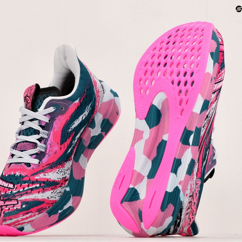 ASICS Noosa Tri 15 női futócipő nyugodt teal/dögös rózsaszín 18