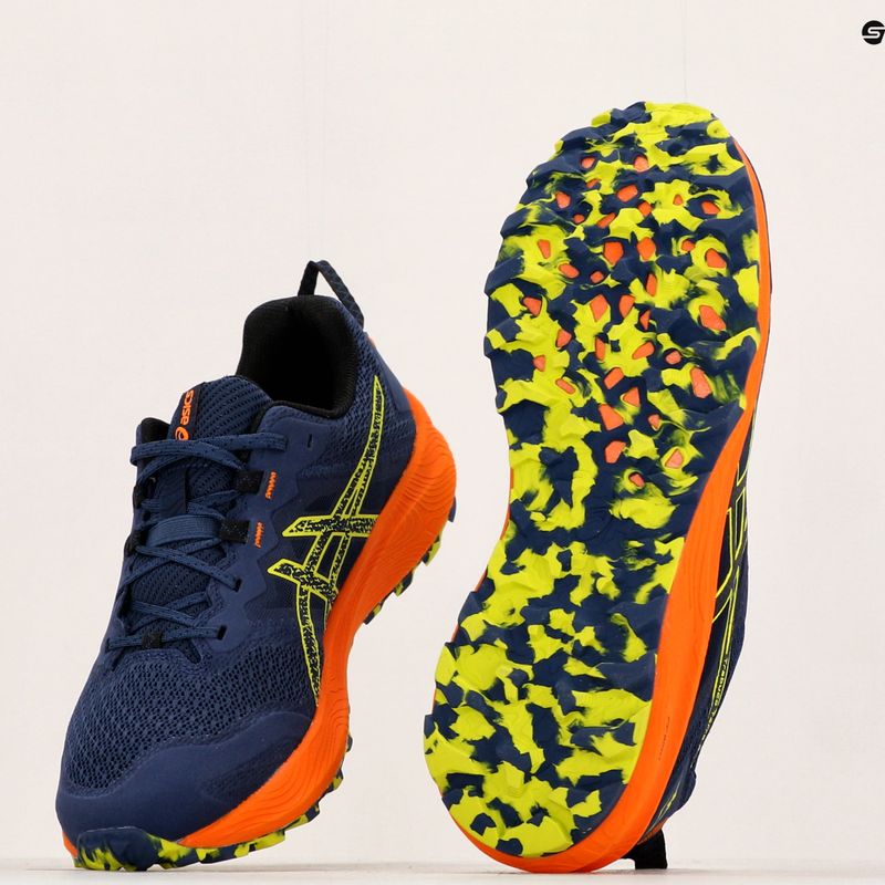 ASICS Trabuco Terra 2 deep ocean/neon lime férfi futócipő 19