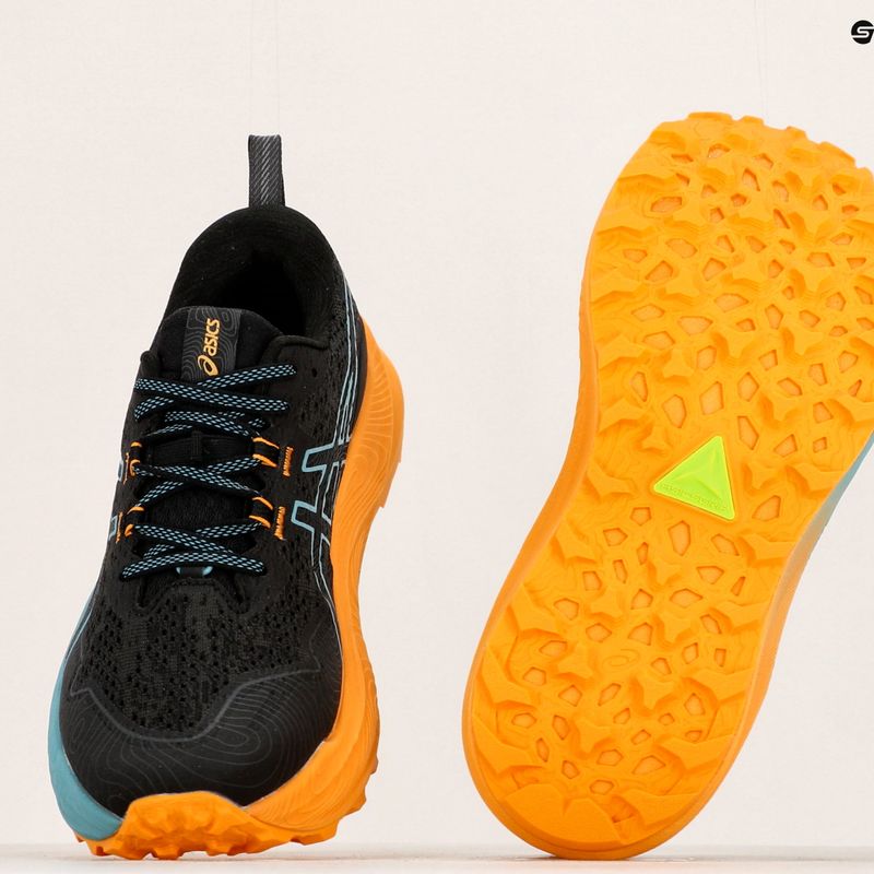 ASICS Trabuco Max 2 férfi futócipő fekete/szürke kék 17