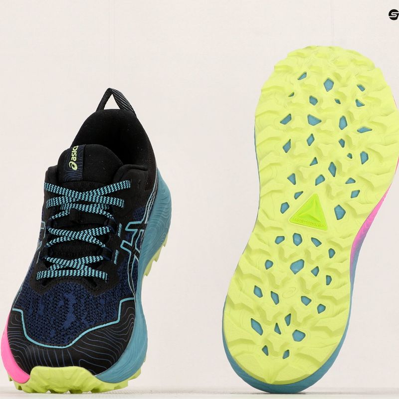 ASICS Gel-Trabuco 11 női futócipő fekete/szürke kék 17