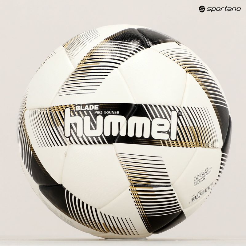 Hummel Blade Pro Trainer FB labdarúgó fehér/fekete/arany 4-es méret 6