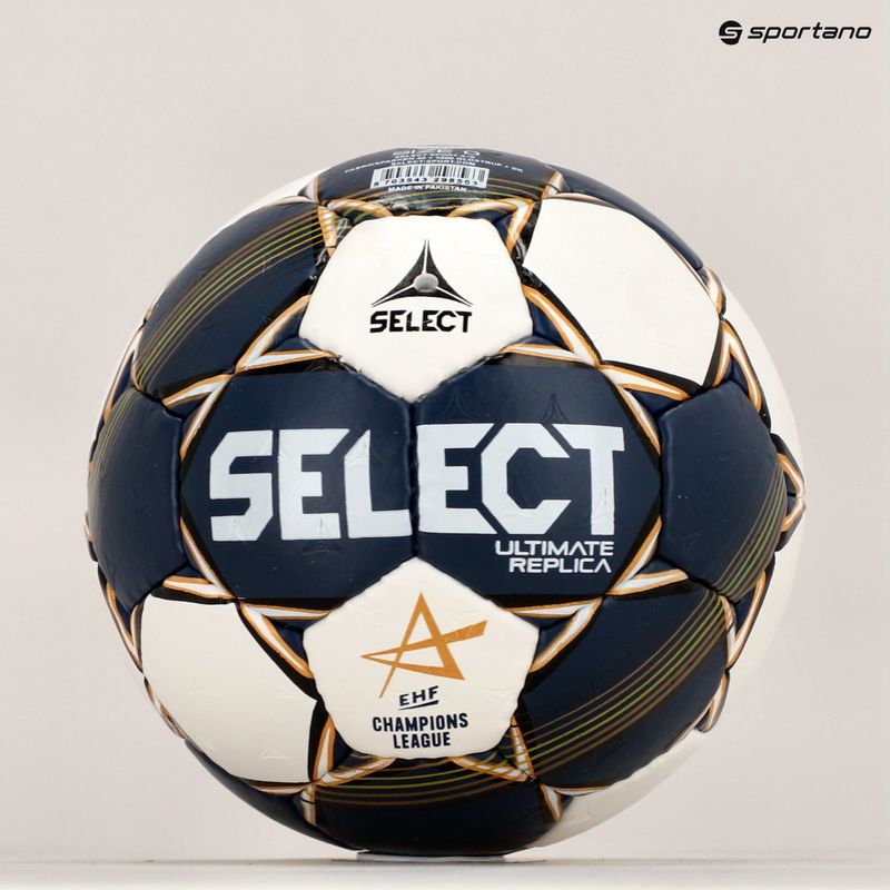 SELECT Ultimate LM v22 Replica kézilabda tengerészkék és fehér SE98563 5