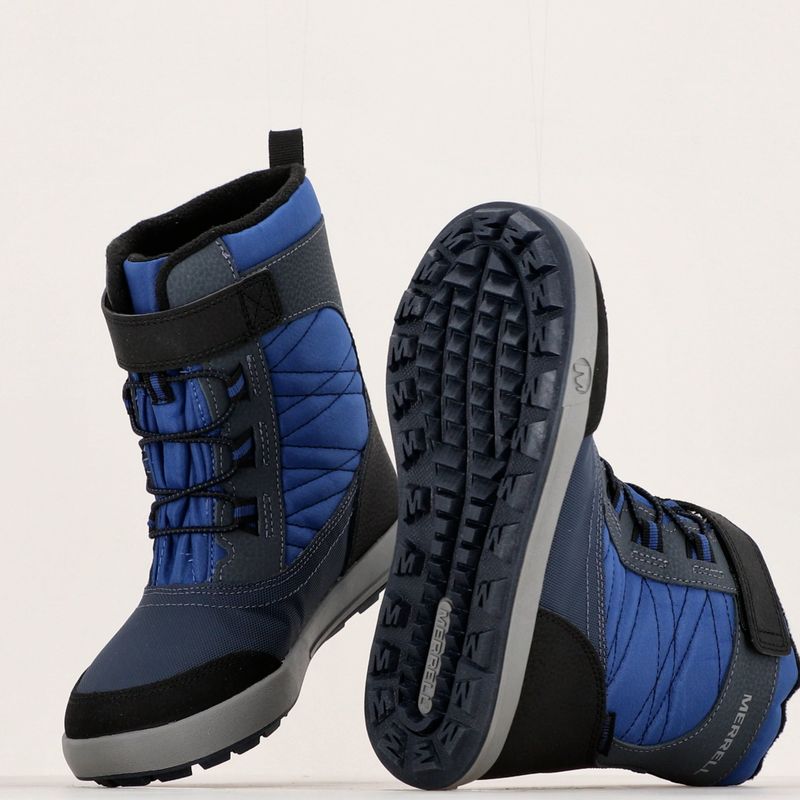 Merrell Snow Storm 2.0 WERPF gyermek hócsizma tengerészkék/kobalt színű 17